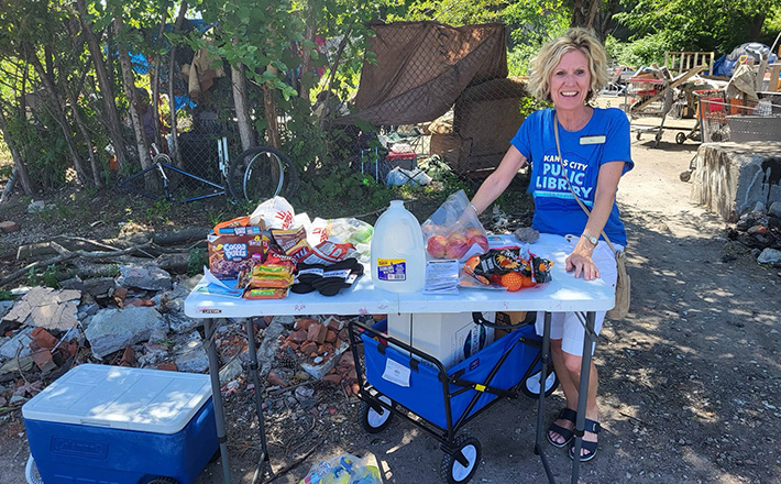 One of Community Linc's outreach effort.