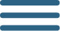 Blue icon for hamburger menu
