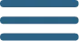 Blue icon for hamburger menu